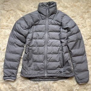 Mountain Hardwear Women’s Gray Puffer Jacket Size Small